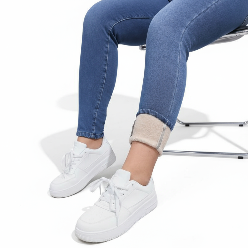 Stretchy Fleece Jeans