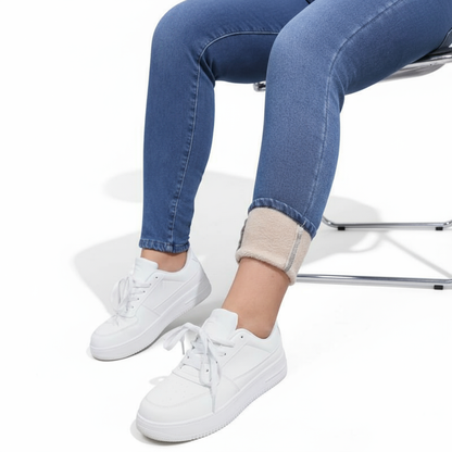 Stretchy Fleece Jeans